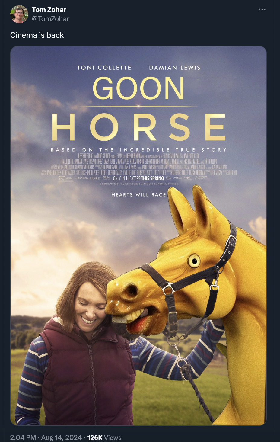 33 Stupid Horse Photoshops Photobombing Movie Posters, TV Shows and Movies